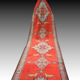 Tapis d'orient t Ancien Karabagh Armenie : 5.30 X 1.00 Mètres