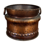 Vintage Copper Indoor Planter - Switzerland - 1970s