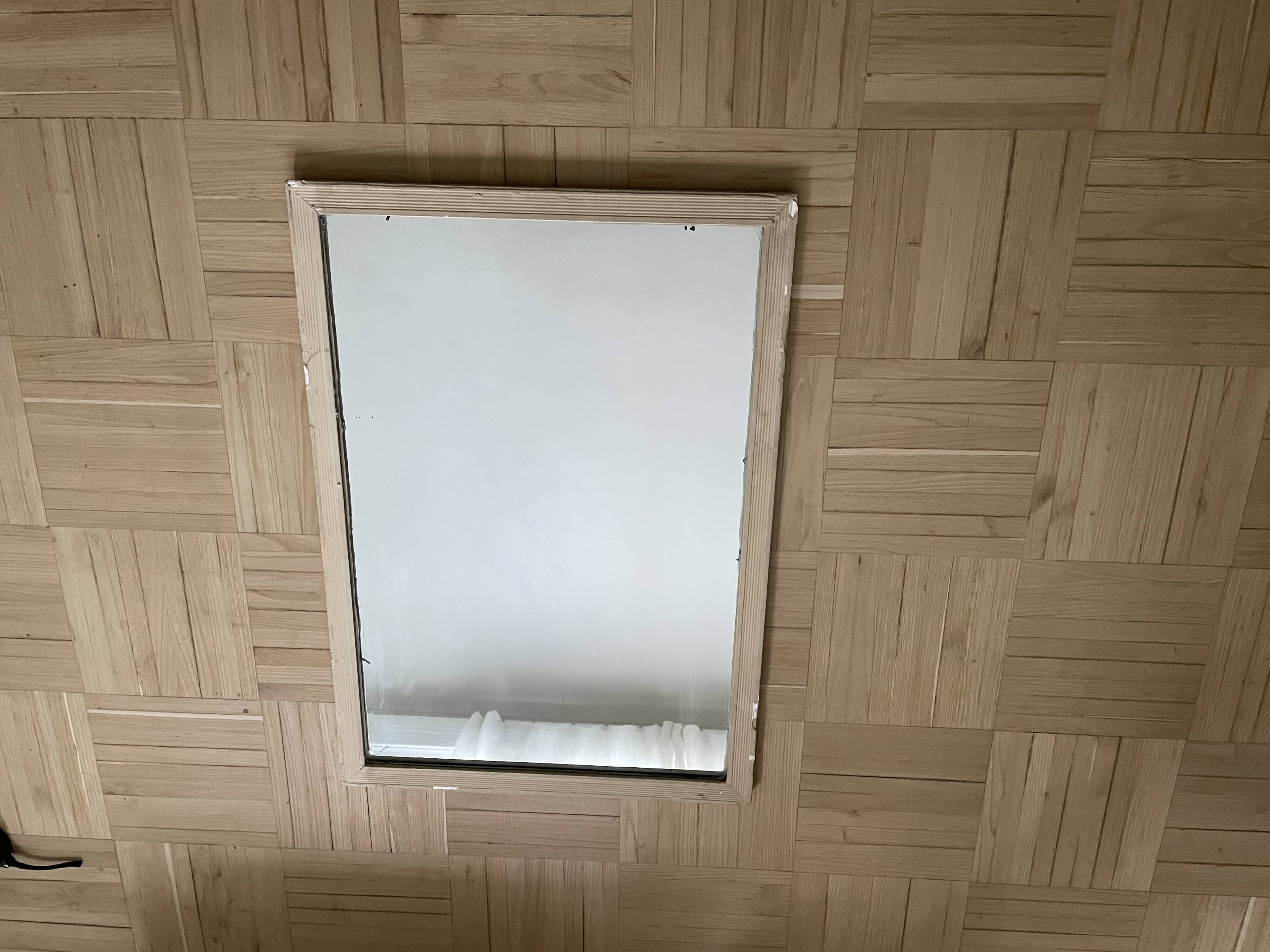 Old wooden mirror 50x71cm