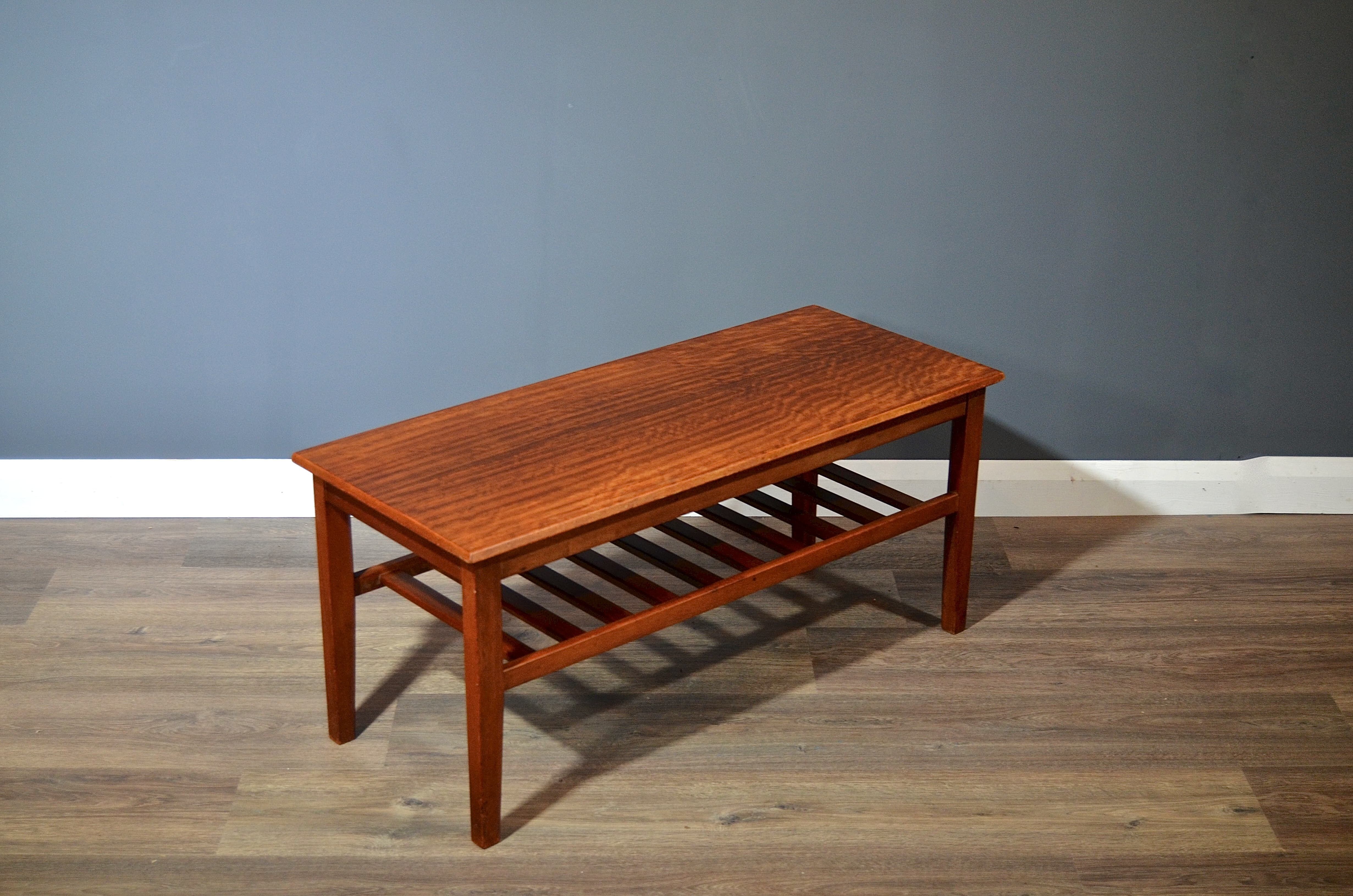 Coffee table by Herbert Gibbs in teak