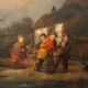 Peinture à l’huile sur toile école anglaise 19ème siècle