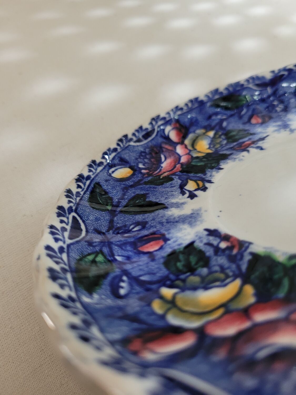 Utzschneider & Cie Sarreguemines saucer