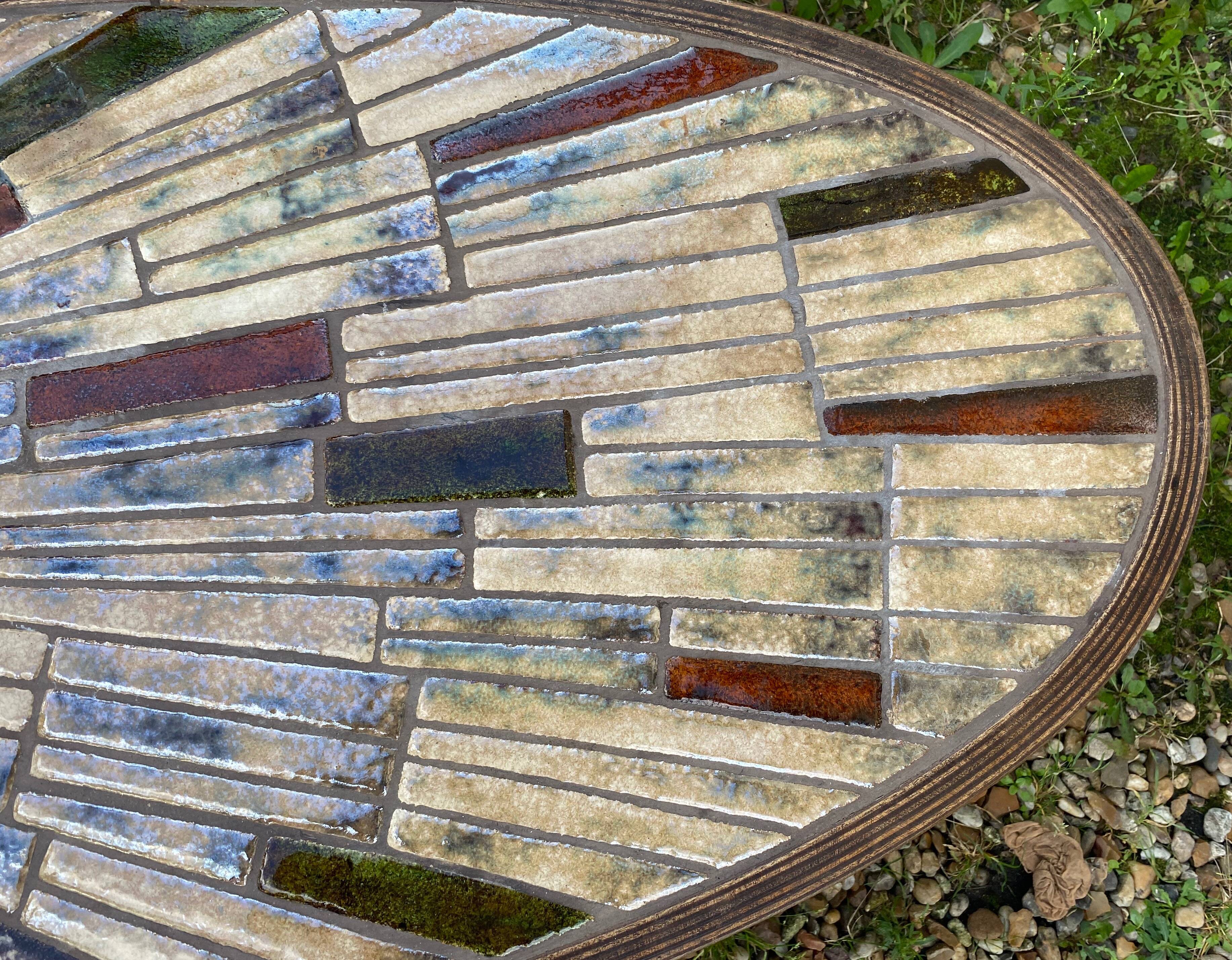 Vallauris coffee table by Barrois