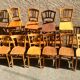 Lot de 20 chaises bistrot en bois courbé