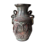 Ceramic reptile vase