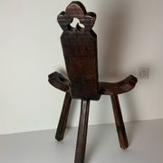 Brutalist pair of chairs