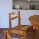 6 Maison Regain straw chairs