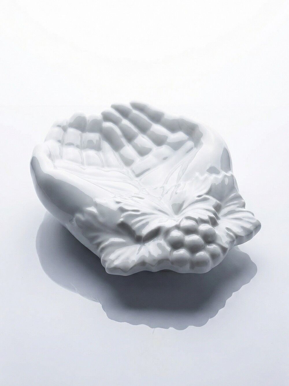 Hand tray by Georges Sand after Cocteau GDA Limoges unsigned.