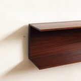 Walter Wirz wall shelf for Wilhelm Renz in teak
