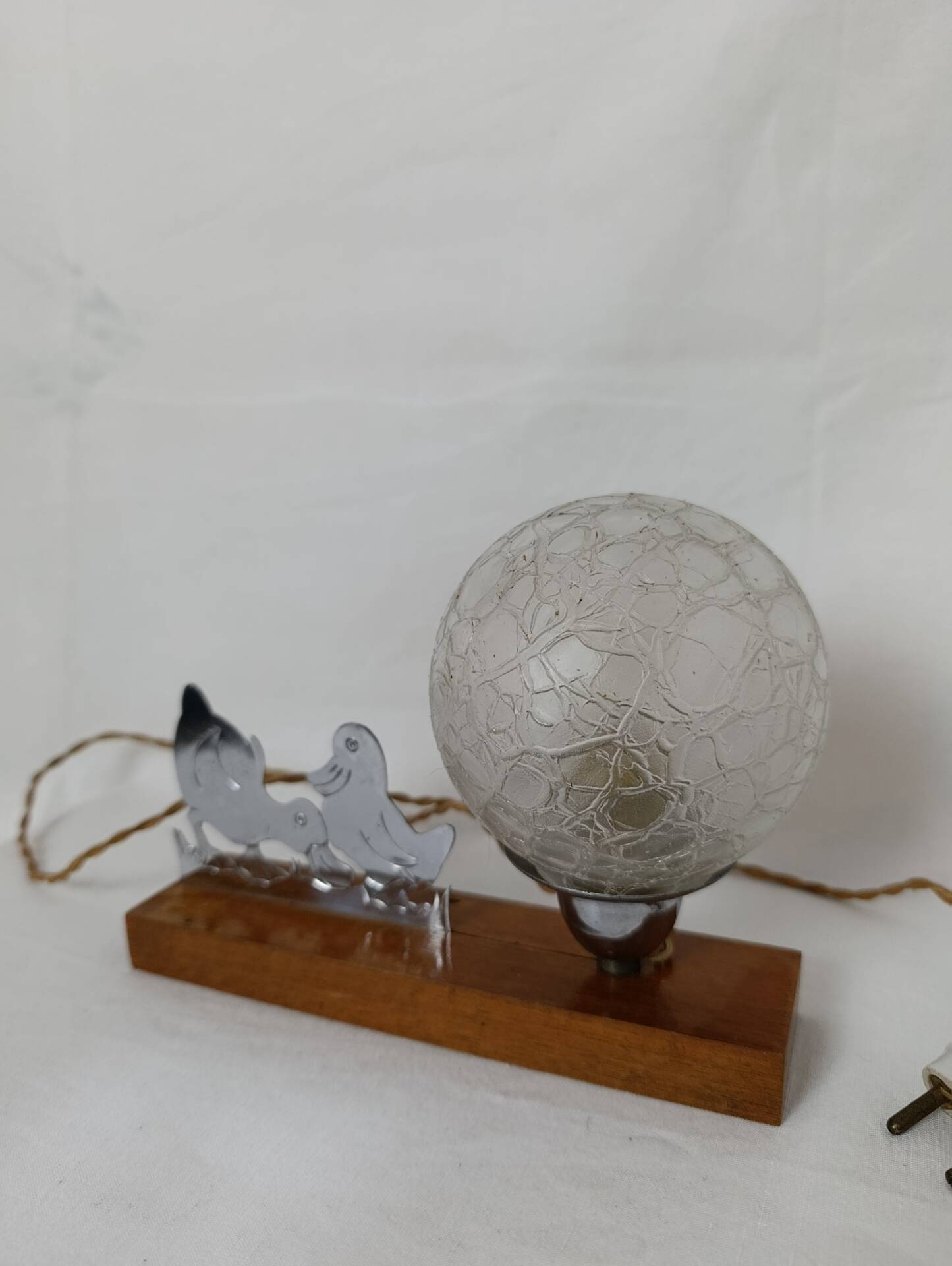 Table lamp / night light Art Deco Ducks Benjamin Rabier