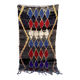 Tapis Marocain boucherouite coloré - 116 x 213 cm