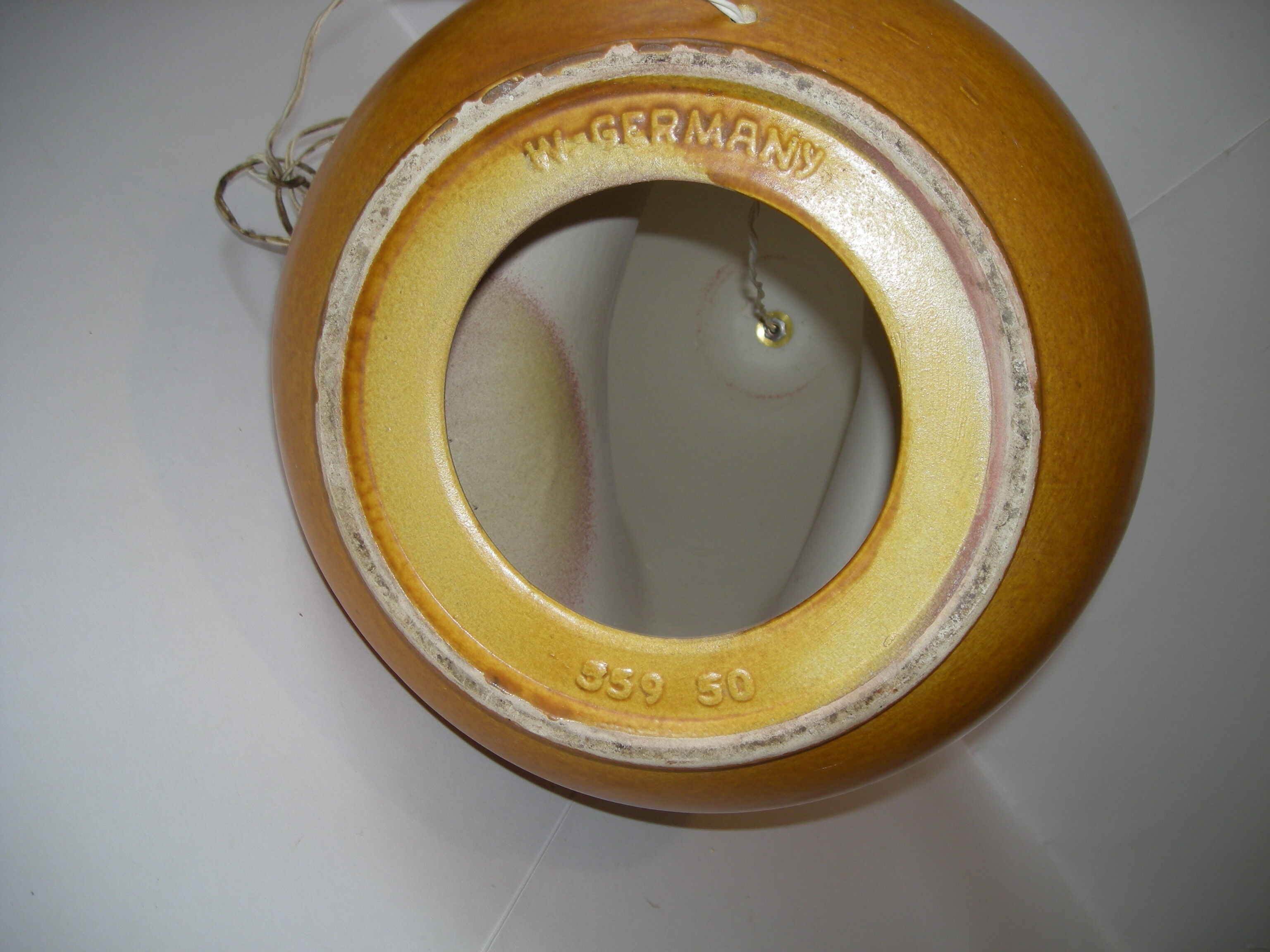 Floor egg lamp from the 70s