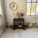 Jardinière années 50 palissandre constructiviste