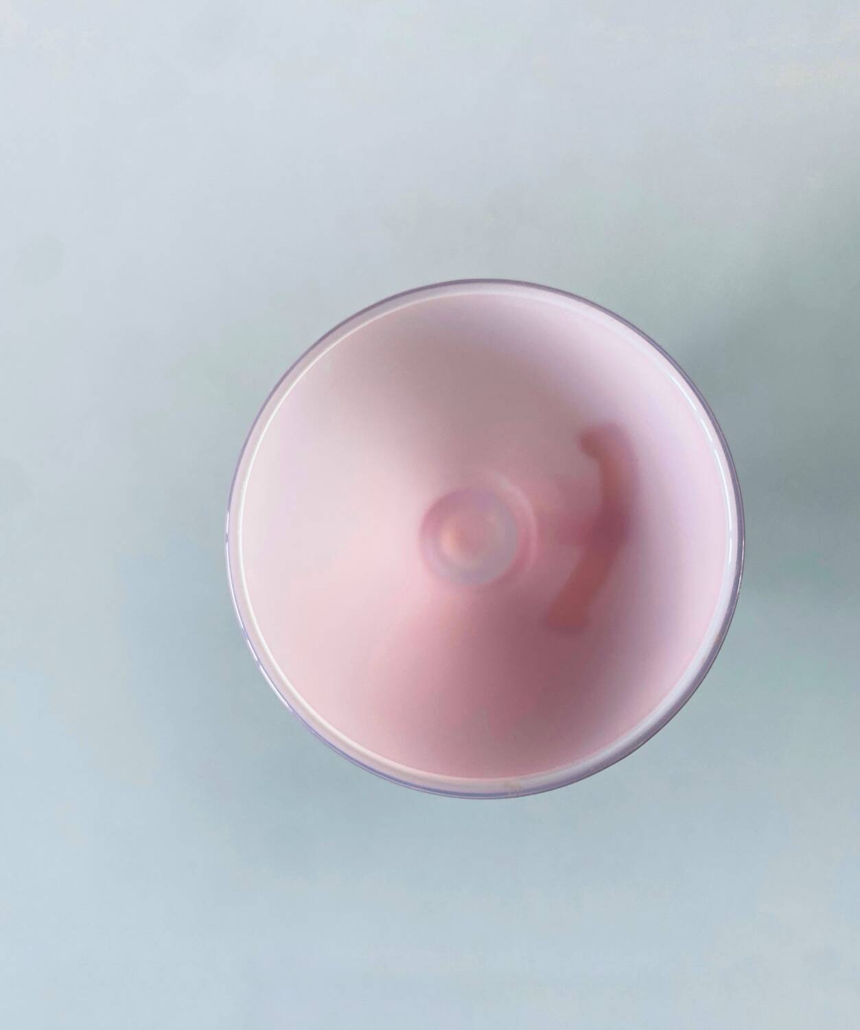 Pink opaline vase