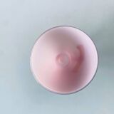 Vase en opaline rose