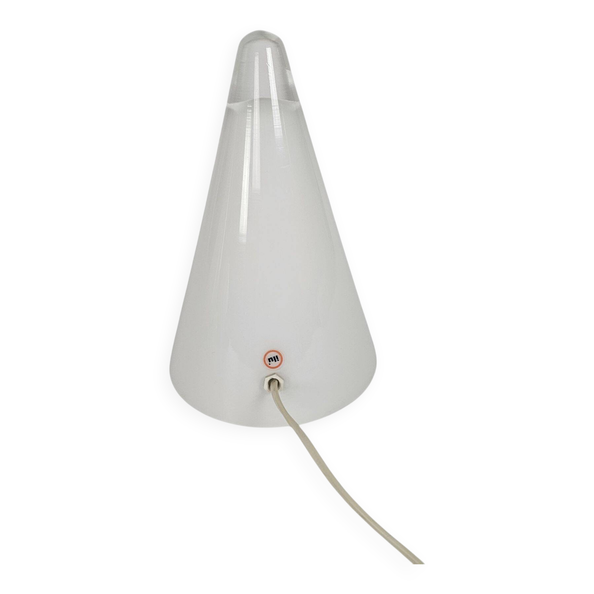 Ilu di Vetro - Teepee Lamp - Cone lamp - glass - 1990's