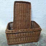 Large wicker trunk