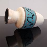 Vase West Germany 523-18 turquoise années 1950