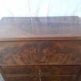 Coiffeuse commode style chemin de fer avec tiroirs