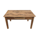 Table de ferme basse