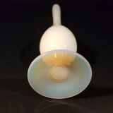 White opaline soliflore vase