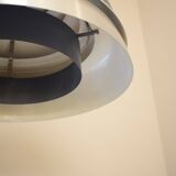 Mid-Century Swedish Chrome Pendant Lamp by Hans-Agne Jakobsson for Markaryd, 1960s