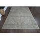 1970s Vintage Persian Handmade Wool Cotton Orange Area Rug 243x314
