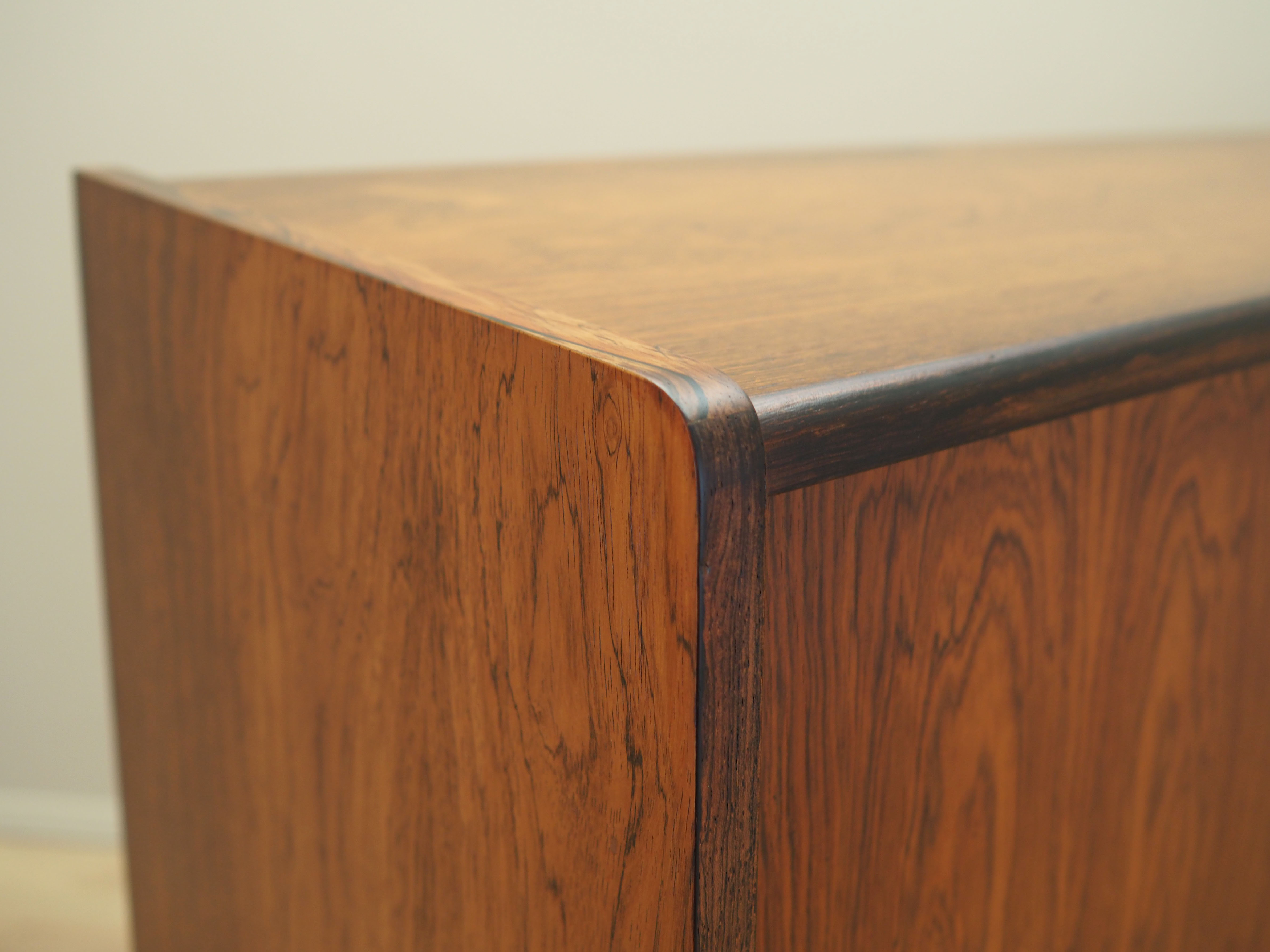 Rosewood highboard, Danish design, 1960s, manufactured by Luno Møbler
