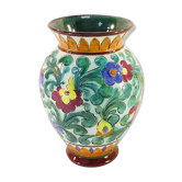 Vase en faience cecart monaco