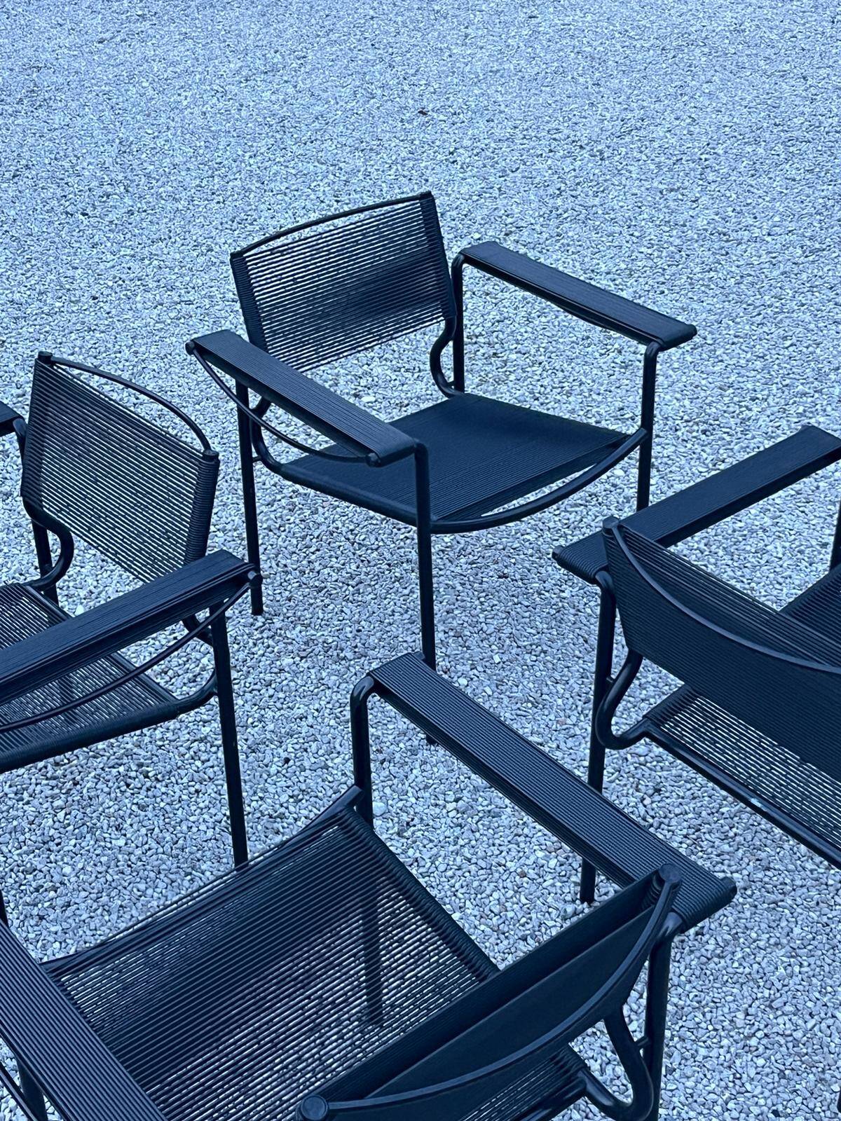 Spaghetti armchairs Giandomenico Belotti