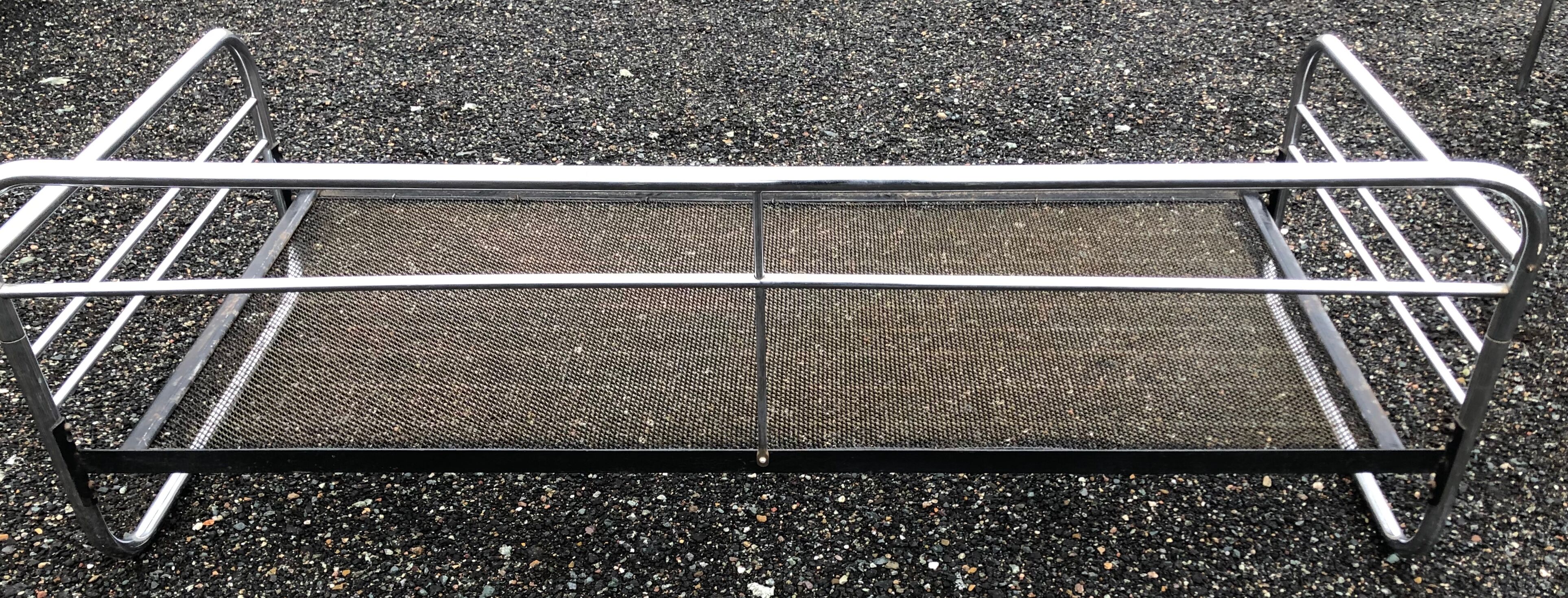 Chromed Bauhaus sofa or daybed, Czechoslovakia, 1930´s