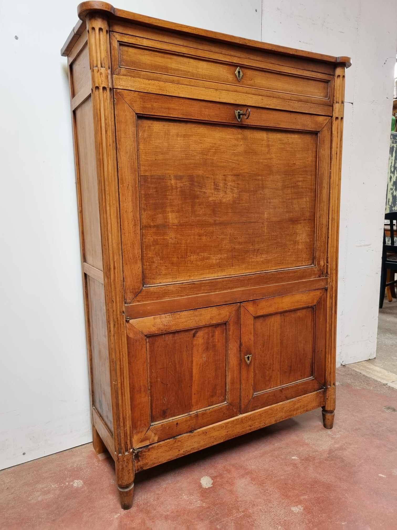 Cherry wood secretary