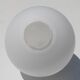 Spring lamp and opaline design
