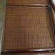 Vintage dressing table/chest - woven rattan - 5 drawers - mirror - 1960s/70s