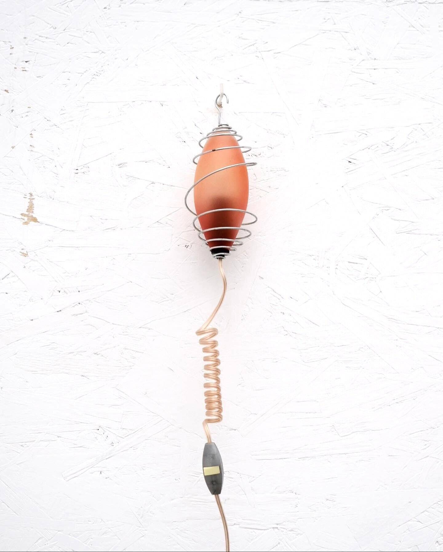 "Walking Lamp" by TSÉ & TSÉ in metal and glass, 1997