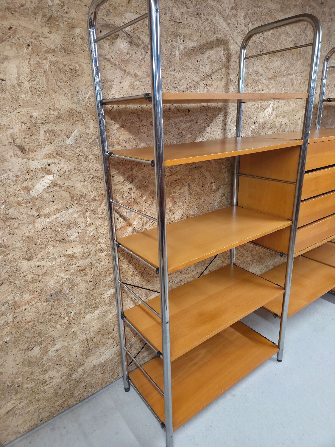 "Ikea shelf Sweden 1980"