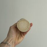 Vase en grès brut fait main