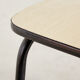 School chair on metal frame