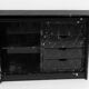 Marquina Black Marble lacquer Italian Post Modern Sideboard, 1980s