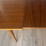 Vintage Scandinavian style extendable dining table