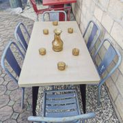 TOLIX, Large Metal Table T55 by Xavier Pauchard France, 1950s