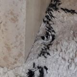 Coffee table in travertine