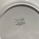 8 flat plates Digoin Sarreguemines blue and white vintage with countryside village décor