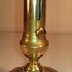 Brass candlestick