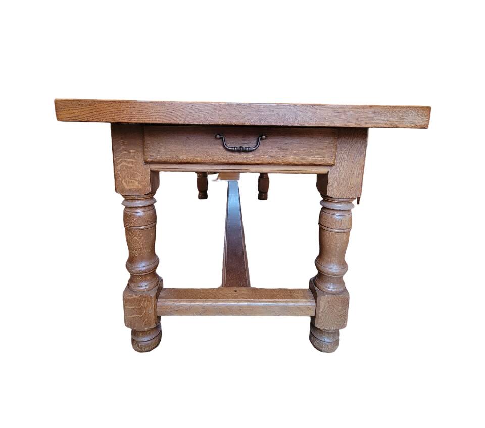 Oak farm table