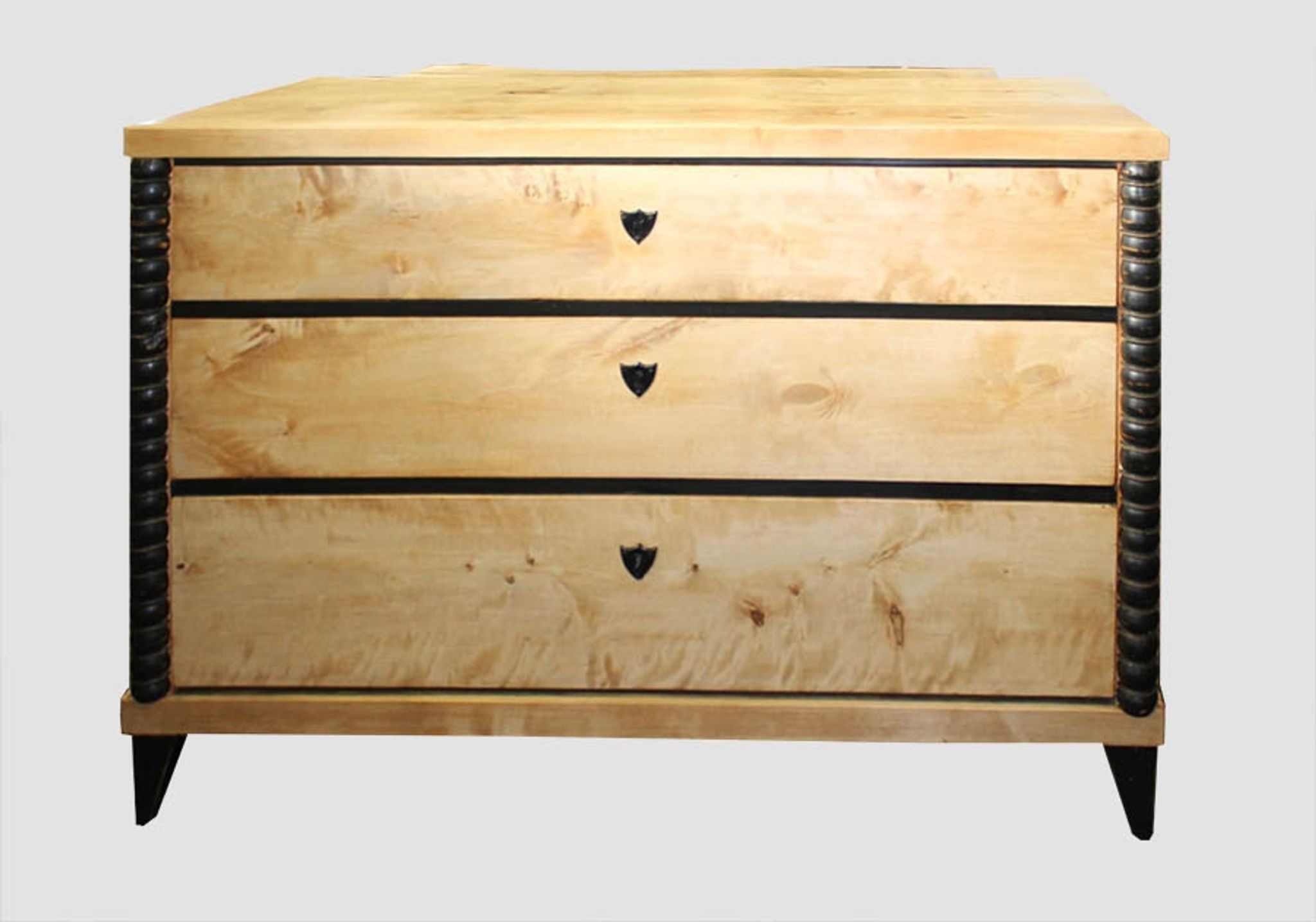 Set de commode de Biedermeier de «His» et «Son»