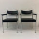 Set of 2 armchairs by Edlef Bandixen for Kusch + co 1970