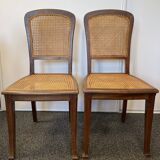 Set 6 chairs and art nouveau table