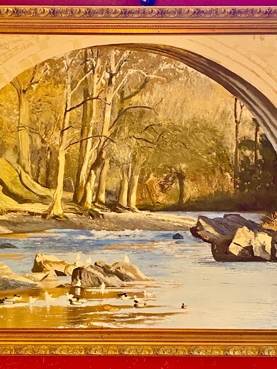 Peinture à l'huile originale – Pont du Diable, Kirkby Lonsdale (2000) – Booth