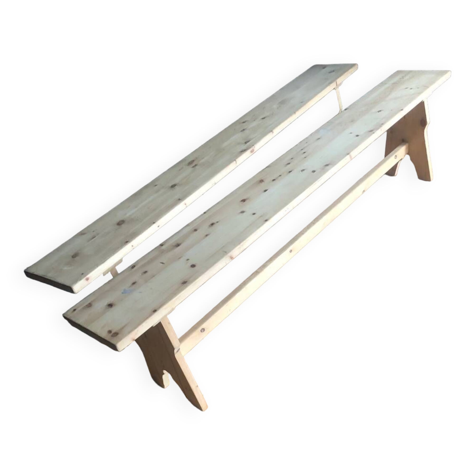 Pair of benches